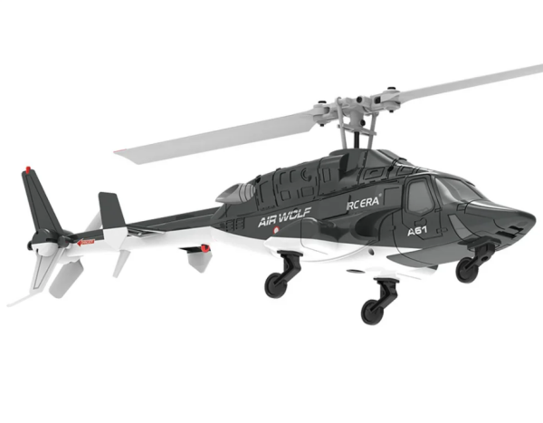 RC ERA A61 Airwolf Optical Flow RC Helicopter - RTF Siyah