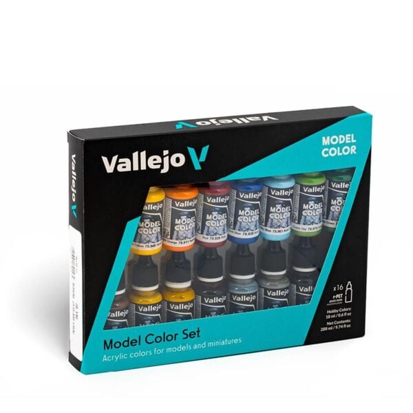 Vallejo 70146 16x18 ml. Naval (Steam Era), Model Color Serisi Model Boyası Seti