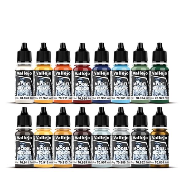 Vallejo 70146 16x18 ml. Naval (Steam Era), Model Color Serisi Model Boyası Seti