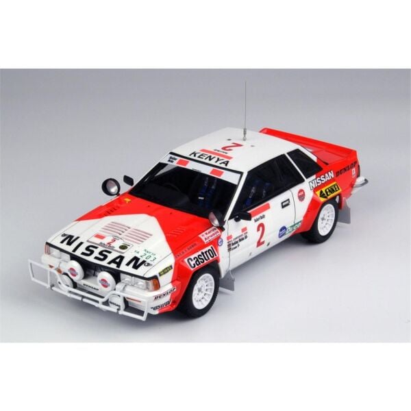 Nunu BX24041 1/24 Ölçek, Nissan 240 RS BS110 (1984 Safari Rally Winner), Otomobil Plastik Model Kiti