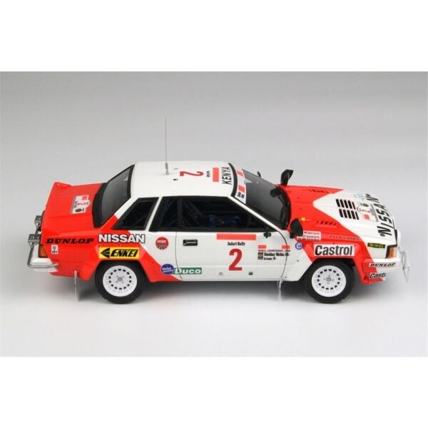 Nunu BX24041 1/24 Ölçek, Nissan 240 RS BS110 (1984 Safari Rally Winner), Otomobil Plastik Model Kiti