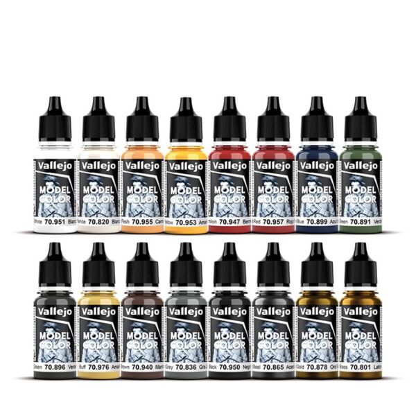 Vallejo 70149 16x18 ml. Napoleonic Colors French & British 1789-1815, Model Color Serisi Model Boyası Seti
