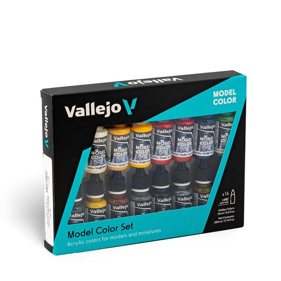 Vallejo 70149 16x18 ml. Napoleonic Colors French & British 1789-1815, Model Color Serisi Model Boyası Seti