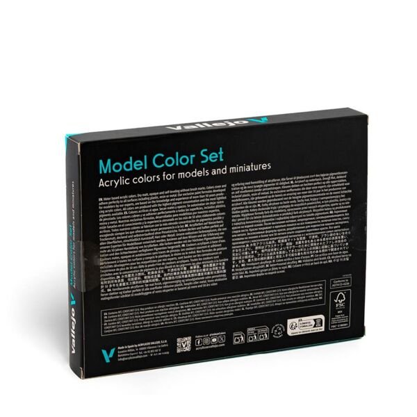 Vallejo 70149 16x18 ml. Napoleonic Colors French & British 1789-1815, Model Color Serisi Model Boyası Seti