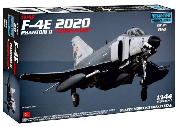 Hobbytime 051 1/144 Ölçek, F-4E Phantom II, Plastik Model kiti