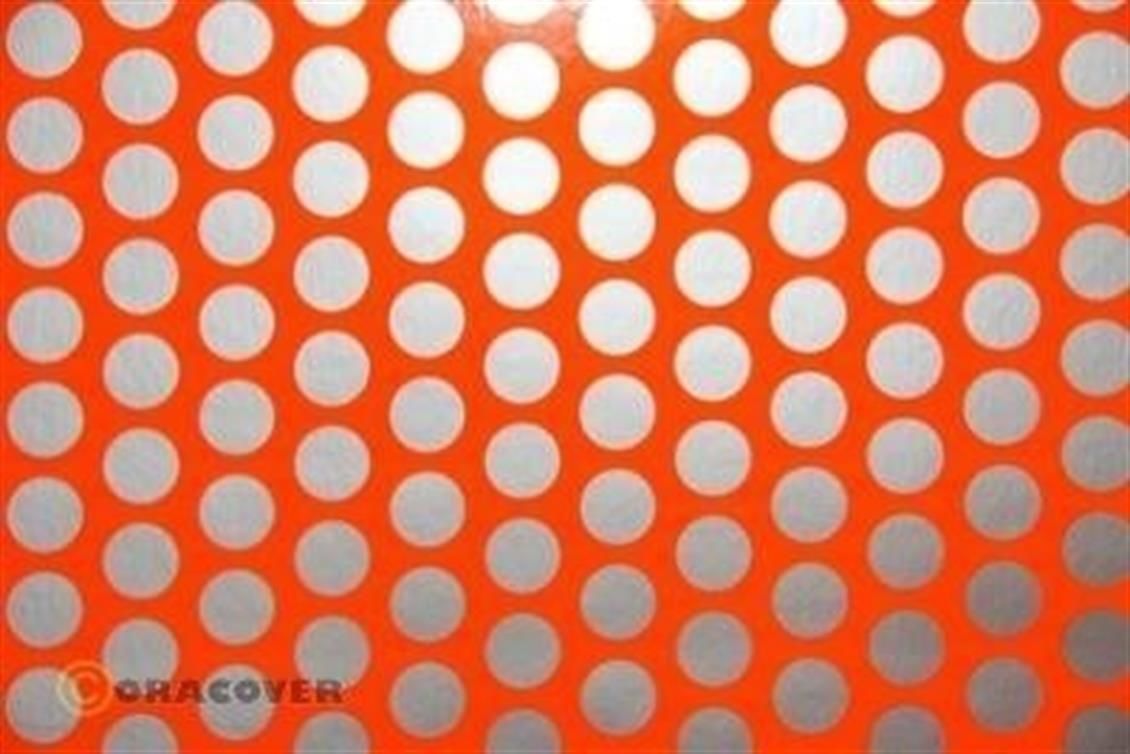 Oracover 41-064-091-002 Fun 1 - Fluoresant Orange-Sılver-2