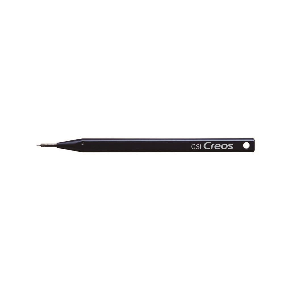 Mr.Hobby GT-65BS Line Chisel, 0.15/ 0.20 / 0.30 mm Uclu Scraper,3x Detaylandırma Bıçakları ve Koyu Mavi Renkli Sapı