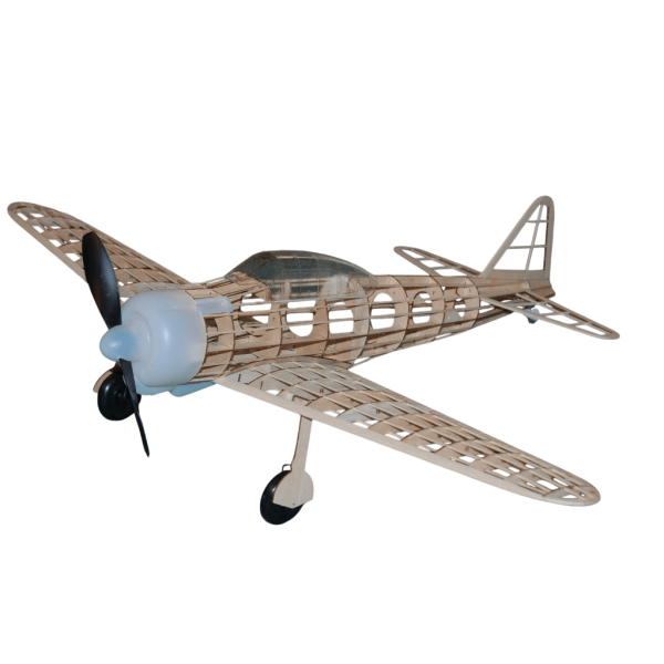 Guillow's 404 1/16 Ölçek, Zero, 70cm, Laser Kesim, Balsa, Serbest Uçuş Model Kiti