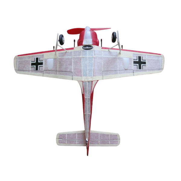 Guillow's 406 1/16 Ölçek, Focke-Wulf, 65cm, Laser Kesim, Balsa, Serbest Uçuş Model Kiti
