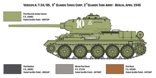 T34/85 Zavod 183 Mod. 1944