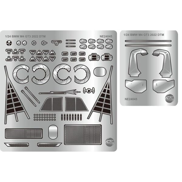 Nunu NE24045 1/24 Ölçek, Detay Seti (for Bmw M4 GT3 2022 DTM Year of Champion), Model Detay Kiti