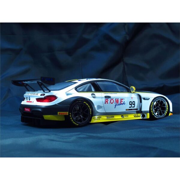 Nunu PN24001 1/24 Ölçek, Bmw M6 GT3 (Winner of The 2016 24 Hours of Spa), Otomobil Plastik Model Kiti