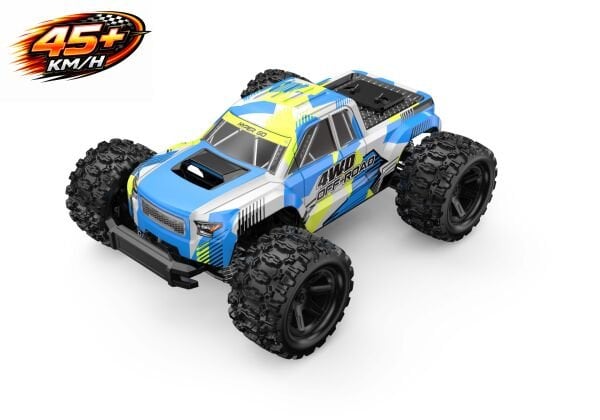 MJX 1/18 Hyper GO 18208 4x4 Fırçalı Motor ve Escli, 2.4 Ghz. Uzaktan Kumandalı Arazi Aracı Normal Paket