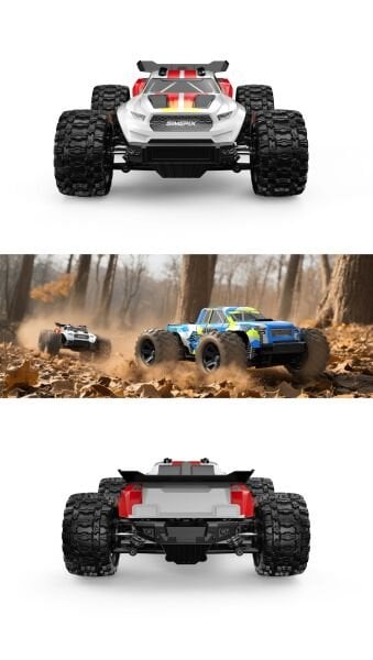MJX 1/18 Hyper GO 18208 4x4 Fırçalı Motor ve Escli, 2.4 Ghz. Uzaktan Kumandalı Arazi Aracı