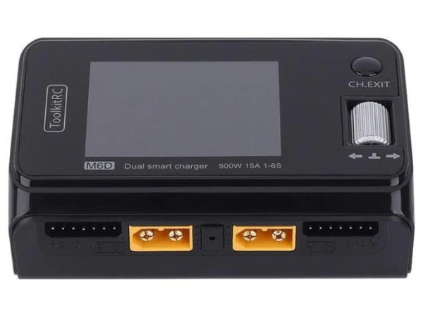 ToolkitRc M6D Dual 500W DC Akıllı Şarj Aleti