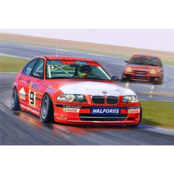 Nunu PN24007 1/24 Ölçek, Bmw  320i E46 ( DTCC Super Production 2001 Winner), Otomobil Plastik Model Kiti
