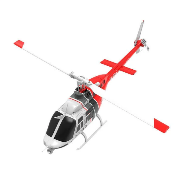 RC ERA C138 Bell 206 Gyro Stabilized Scale RC Helicopter - RTF Kırmızı