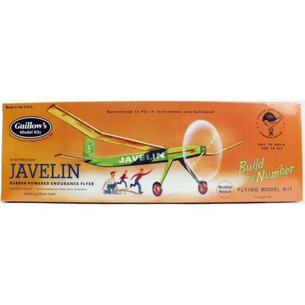 Guillow's 603 Javelin, 60cm, Balsa, Serbest Uçuş Model Kiti