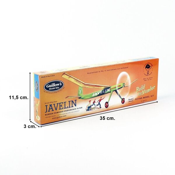 Guillow's 603 Javelin, 60cm, Balsa, Serbest Uçuş Model Kiti