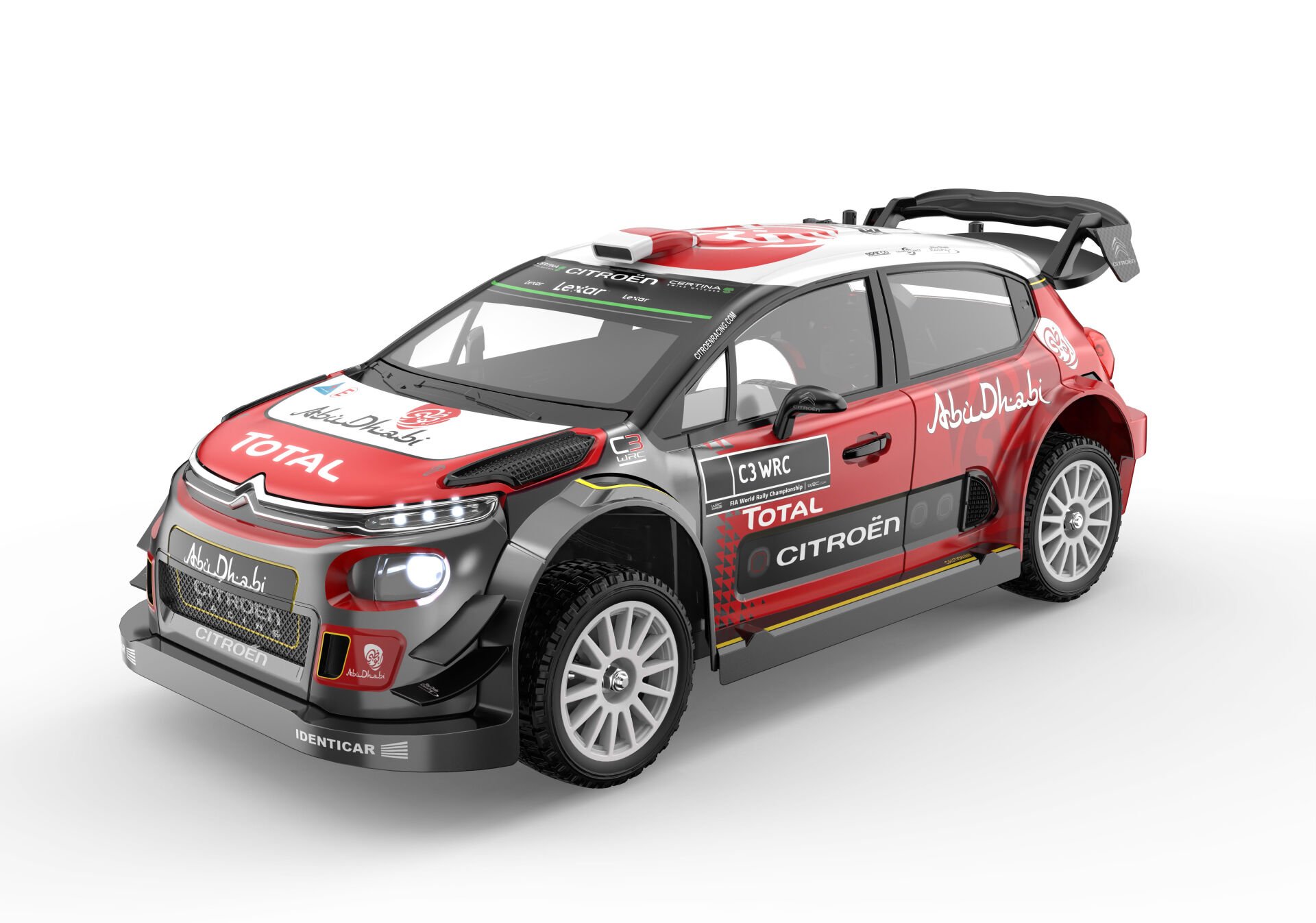 MJX 1/10 Citroen C3 WRC 10303 Hyper GO 4x4 Fırçasız (Brushless) Motor ve Escli, 2.4 Ghz. Uzaktan Kumandalı Ralli Aracı
