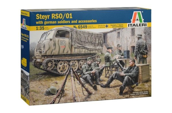 STEYR RSO/01 with GERMAN SOLDIERS