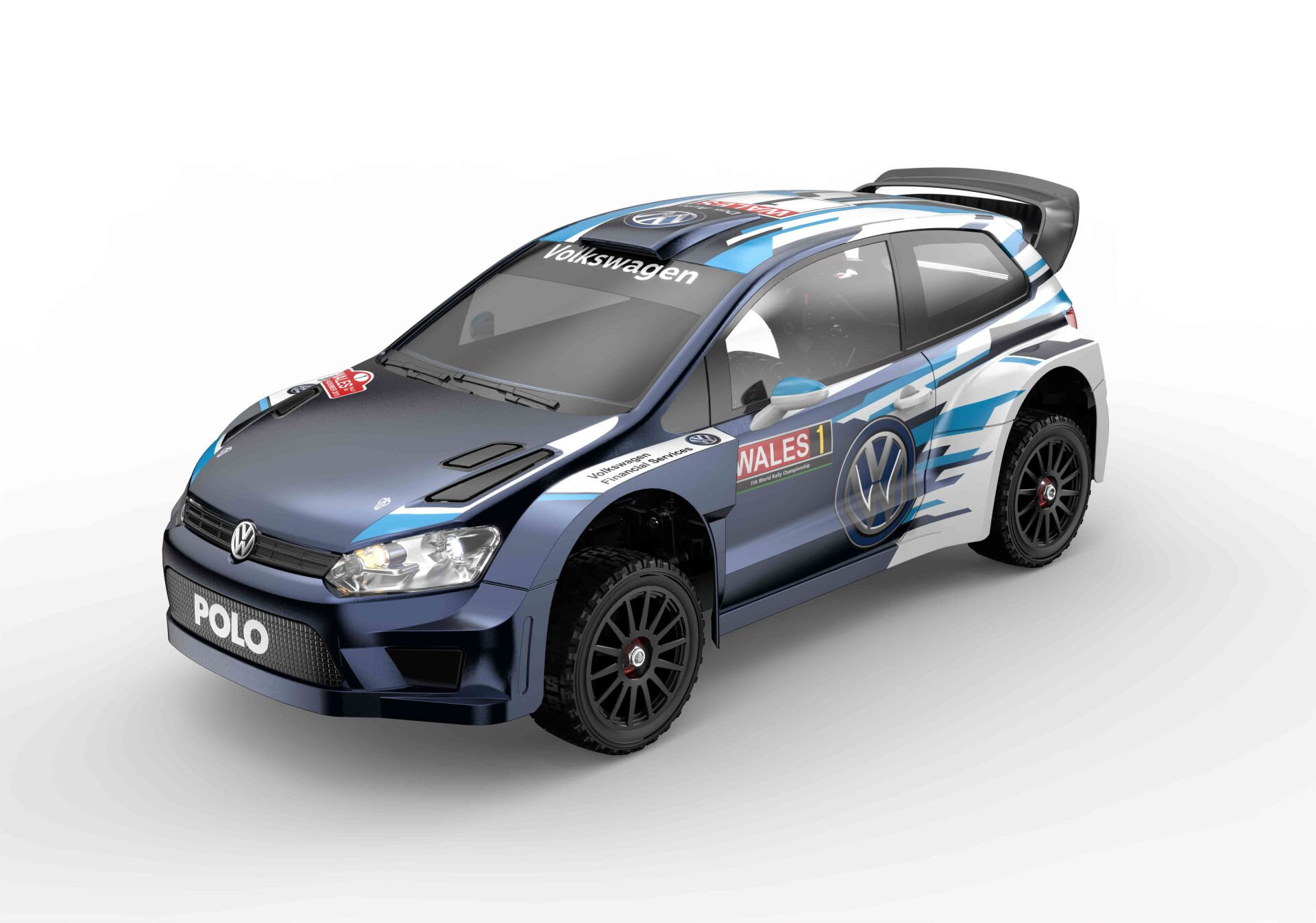 MJX 1/10 Volkswagen Polo R WRC 10304 Hyper GO 4x4 Fırçasız (Brushless) Motor ve Escli, 2.4 Ghz. Uzaktan Kumandalı Ralli Aracı