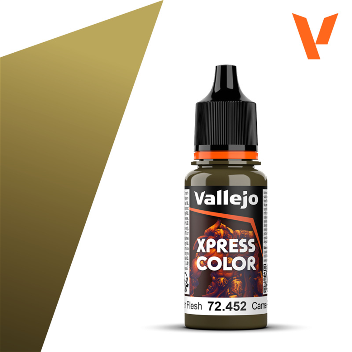 Vallejo 72452 18 ml. Rotten Flesh, Xpress Game Color Serisi Model Boyası