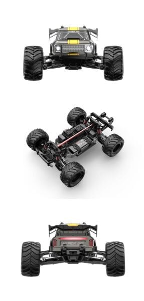 MJX 1/10 10210 Hyper GO 4x4 Fırçasız (Brushless) Motor ve Escli, Su Geçirmez (Waterproof) 2.4 Ghz. Uzaktan Kumandalı Arazi Aracı