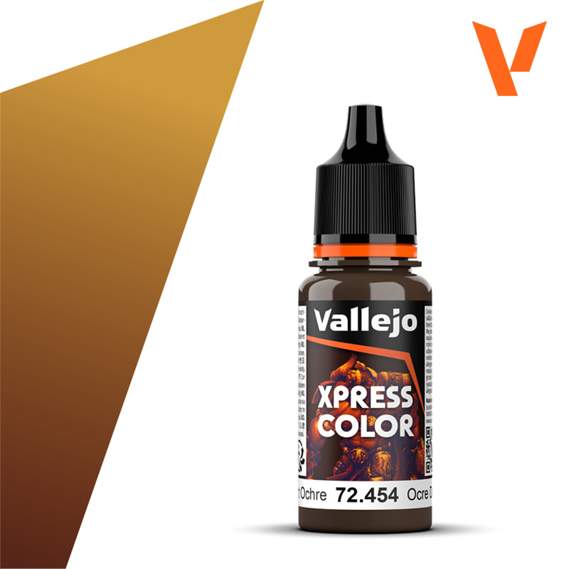 Vallejo 72454 18 ml. Desert Ochre, Xpress Game Color Serisi Model Boyası