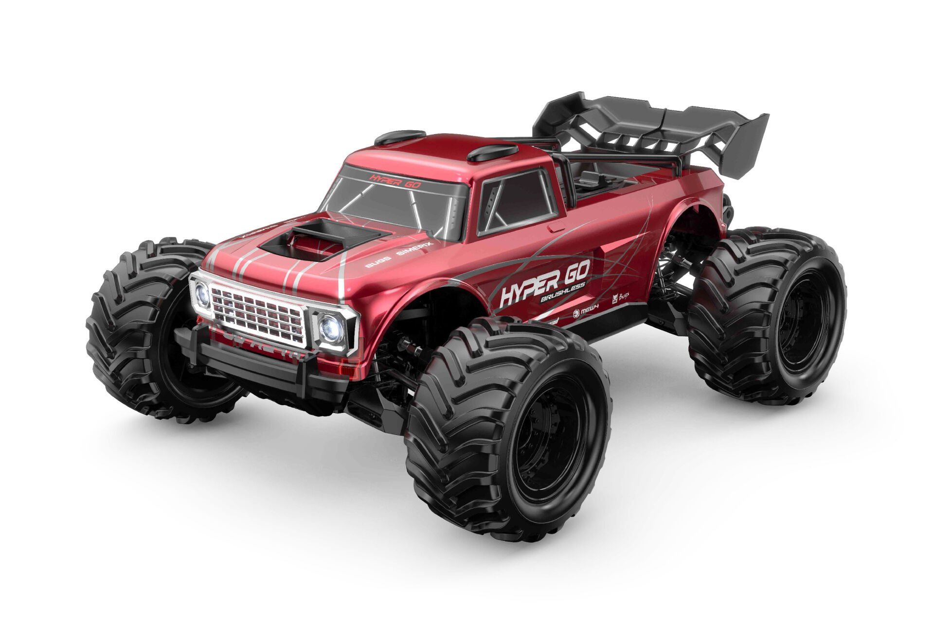 MJX 1/10 10210 Hyper GO 4x4 Fırçasız (Brushless) Motor ve Escli, Su Geçirmez (Waterproof) 2.4 Ghz. Uzaktan Kumandalı Arazi Aracı