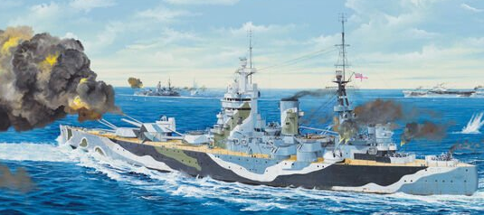 1/200 HMS Nelson 1944