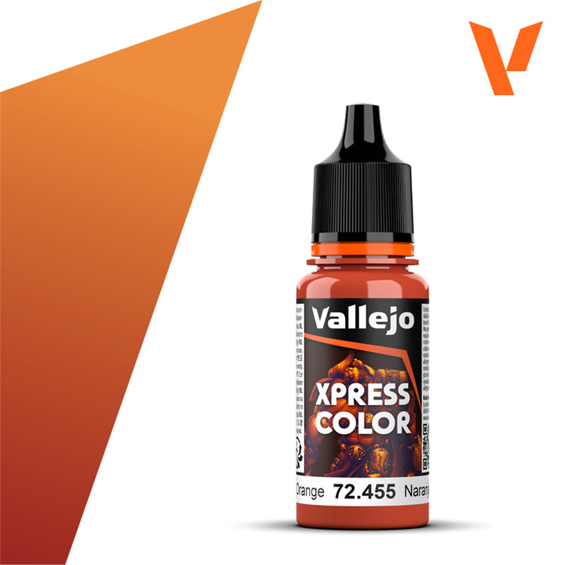 Vallejo 72455 18 ml. Chameleon Orange, Xpress Game Color Serisi Model Boyası