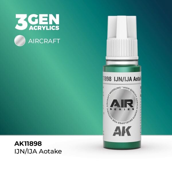 AK 11898 17 ml. IJN/IJA Aotake, Aircraft Serisi 3GEN Akrilik Model Boyası