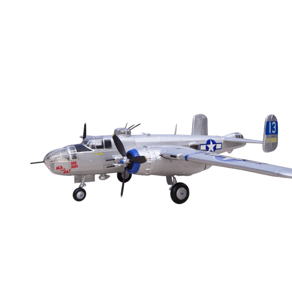 Guillow's 805 1/32 Ölçek, B25 Mitchell, 70cm, Balsa, Serbest Uçuş Model Kiti