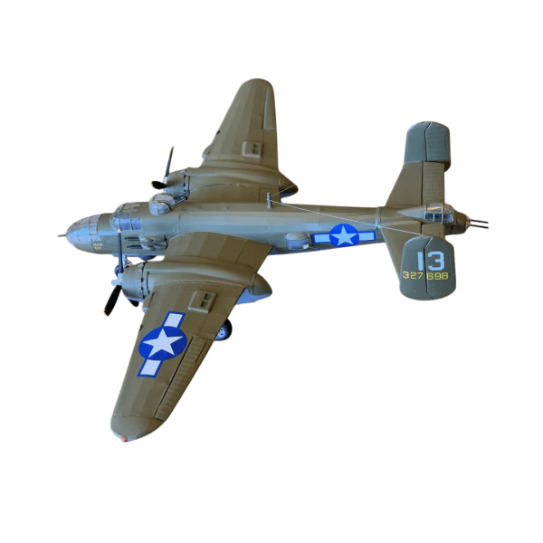 Guillow's 805 1/32 Ölçek, B25 Mitchell, 70cm, Balsa, Serbest Uçuş Model Kiti