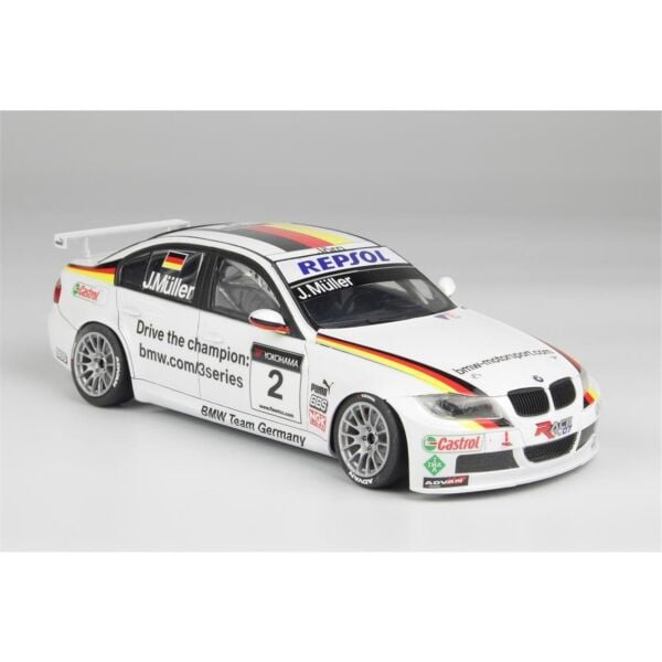 Nunu PN24037 1/24 Ölçek, Bmw 320si E90 (WTCC Brands Hatch 2008 Winner), Otomobil Plastik Model Kiti