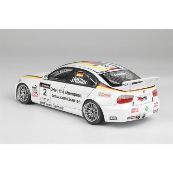 Nunu PN24037 1/24 Ölçek, Bmw 320si E90 (WTCC Brands Hatch 2008 Winner), Otomobil Plastik Model Kiti