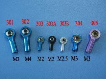 Metal Ball Joint M4×D6×L26mm/iç:3mm(1 adet)