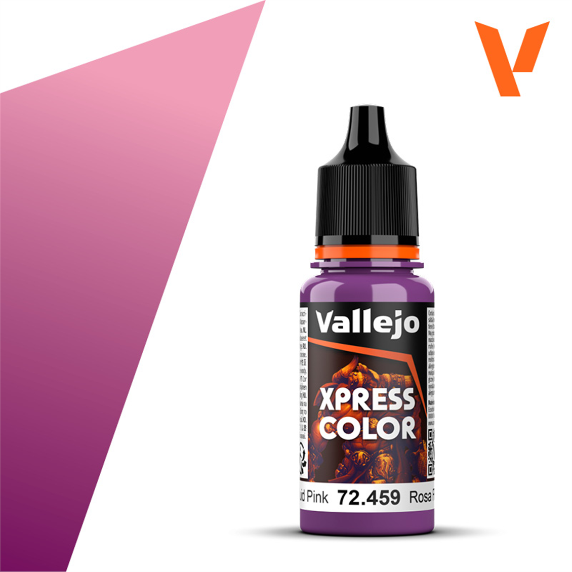 Vallejo 72459 18 ml. Fluid Pink, Xpress Game Color Serisi Model Boyası