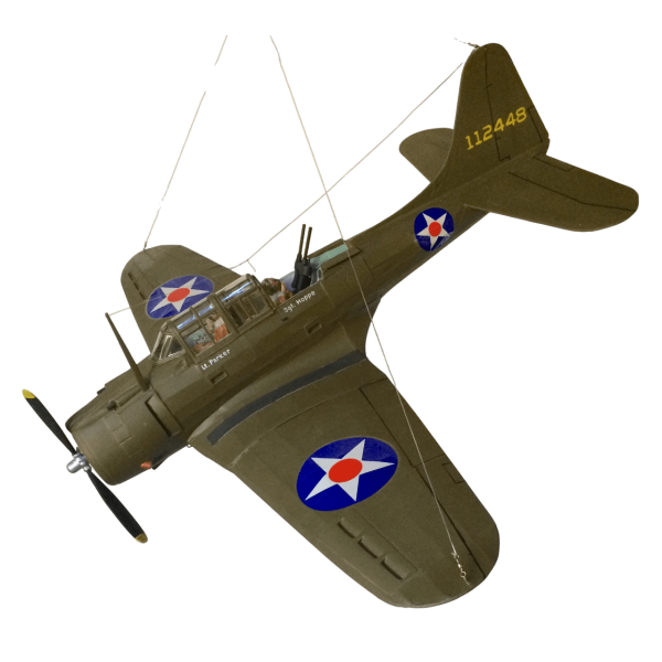 Guillow's 1003 1/16 Ölçek, Dauntless, 80cm, Balsa, Serbest Uçuş Model Kiti