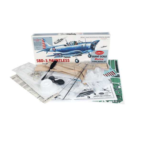 Guillow's 1003 1/16 Ölçek, Dauntless, 80cm, Balsa, Serbest Uçuş Model Kiti