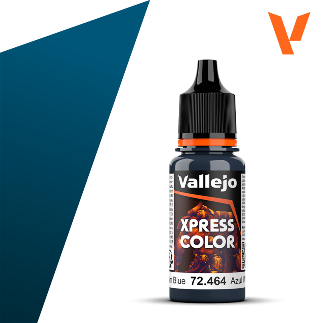 Vallejo 72464 18 ml. Wagram Blue, Xpress Game Color Serisi Model Boyası