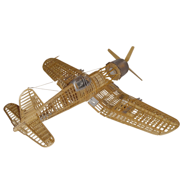 Guillow's 1004 1/16 Ölçek, Corsair, 77cm, Balsa, Serbest Uçuş Model Kiti