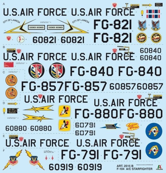 F-104 STARFIGHTER A/C