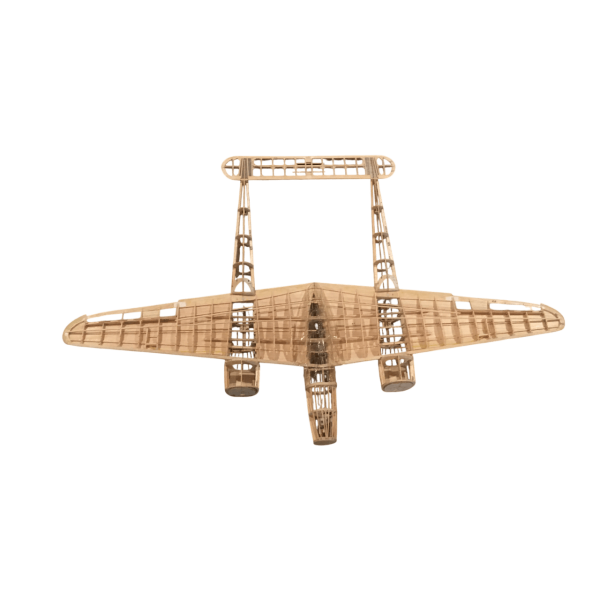 Guillow's 2001 1/28 Ölçek, P-38 Lightning, 102cm, Balsa, Serbest Uçuş Model Kiti