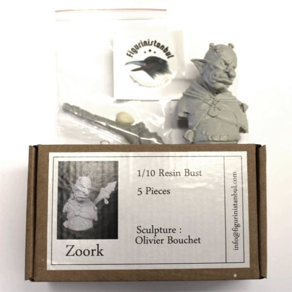 1/10 Ölçek, Zoork Resin Büst-5 Parça