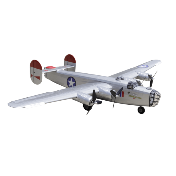 Guillow's 2003 1/28 Ölçek, B-24D Liberator, 123cm, Balsa, Serbest Uçuş Model Kiti