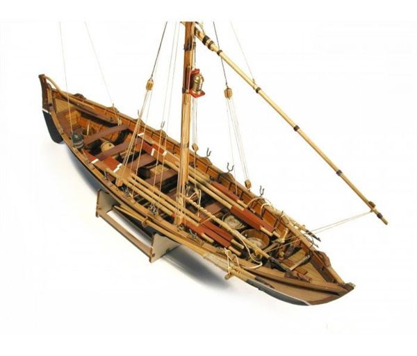 Tersane Model 006 1/16 Ölçek, Balina Av Kayığı, Ahşap Tekne Kiti