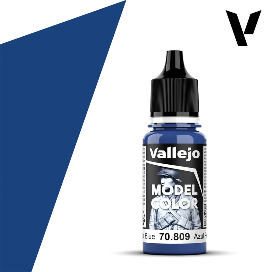 Vallejo 70809 18 ml. (54) Royal Blue-Matt, Model Color Serisi Model Boyası