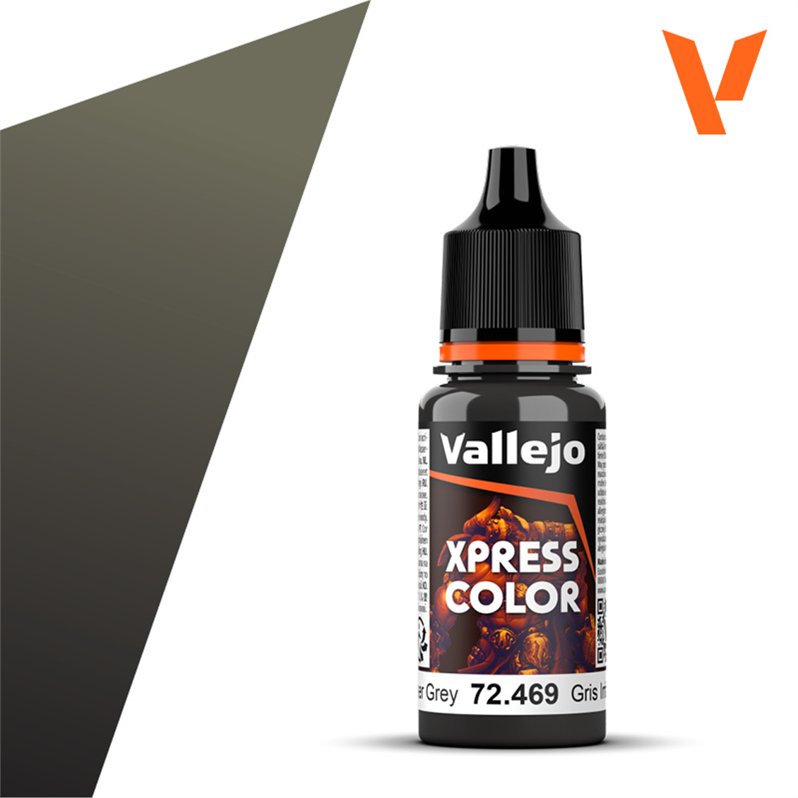 Vallejo 72469 18 ml. Landser Grey, Xpress Game Color Serisi Model Boyası